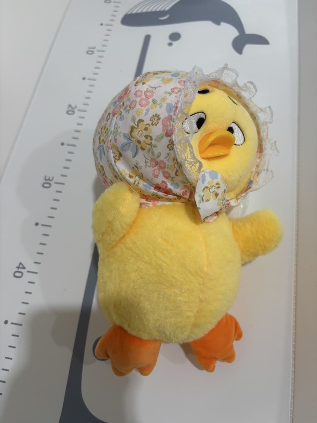 ตุ๊กตาน้องเป็ดผ้าคลุม