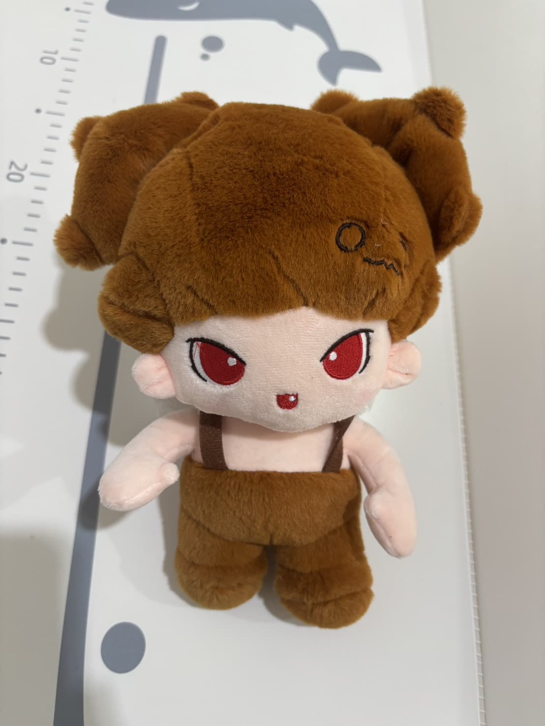 ตุ๊กตาเด็กผู้ชายน้ำตาล