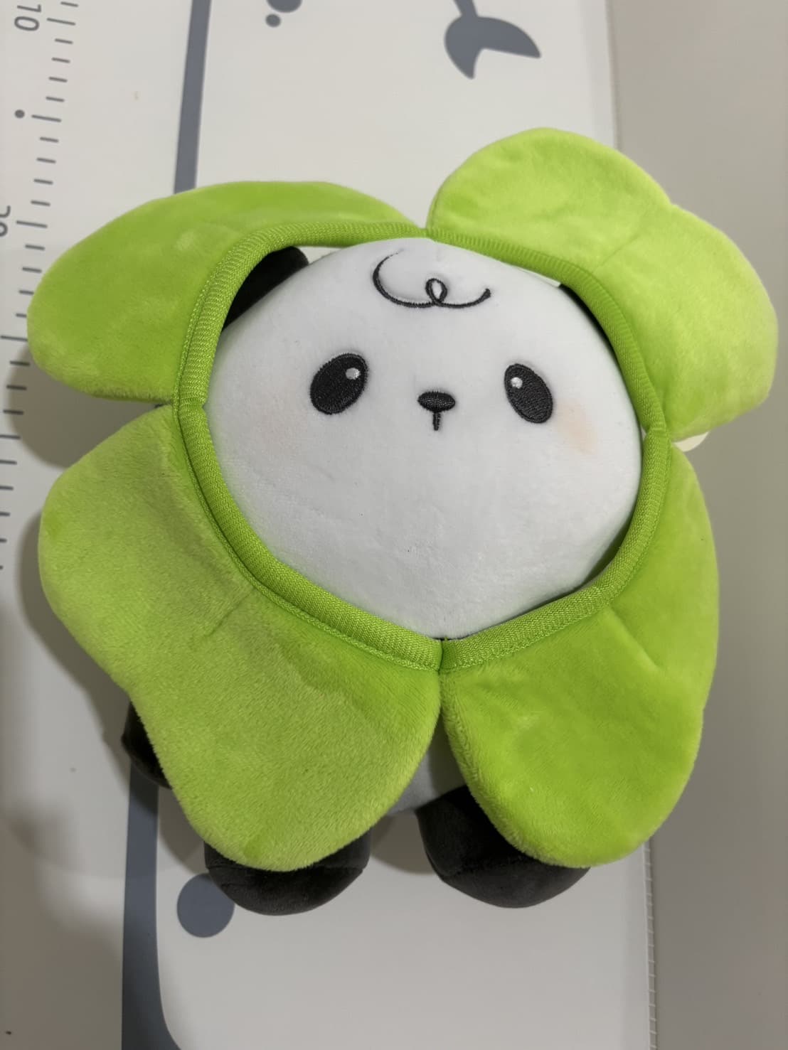 ตุ๊กตาแพนดาดอกเขียว