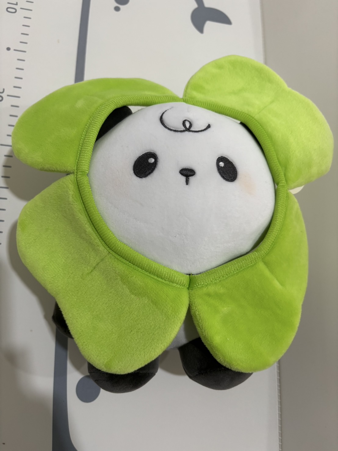 ตุ๊กตาแพนดาดอกเขียว