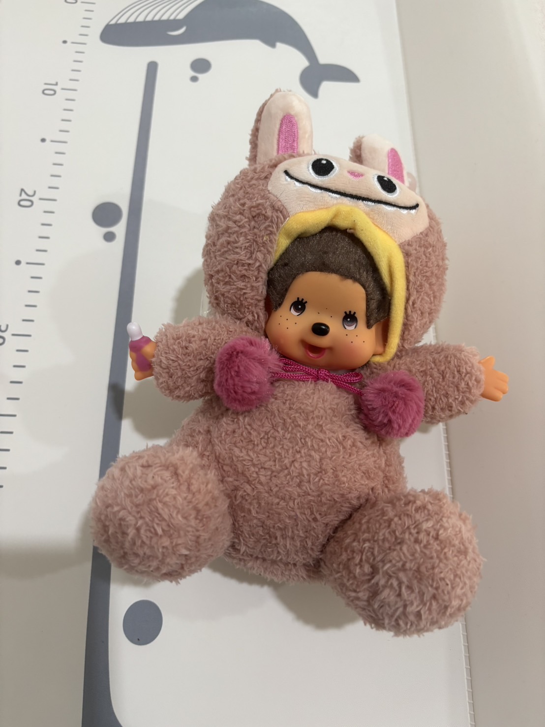 ตุ๊กตาสติช Monchhichiน้ำตาล